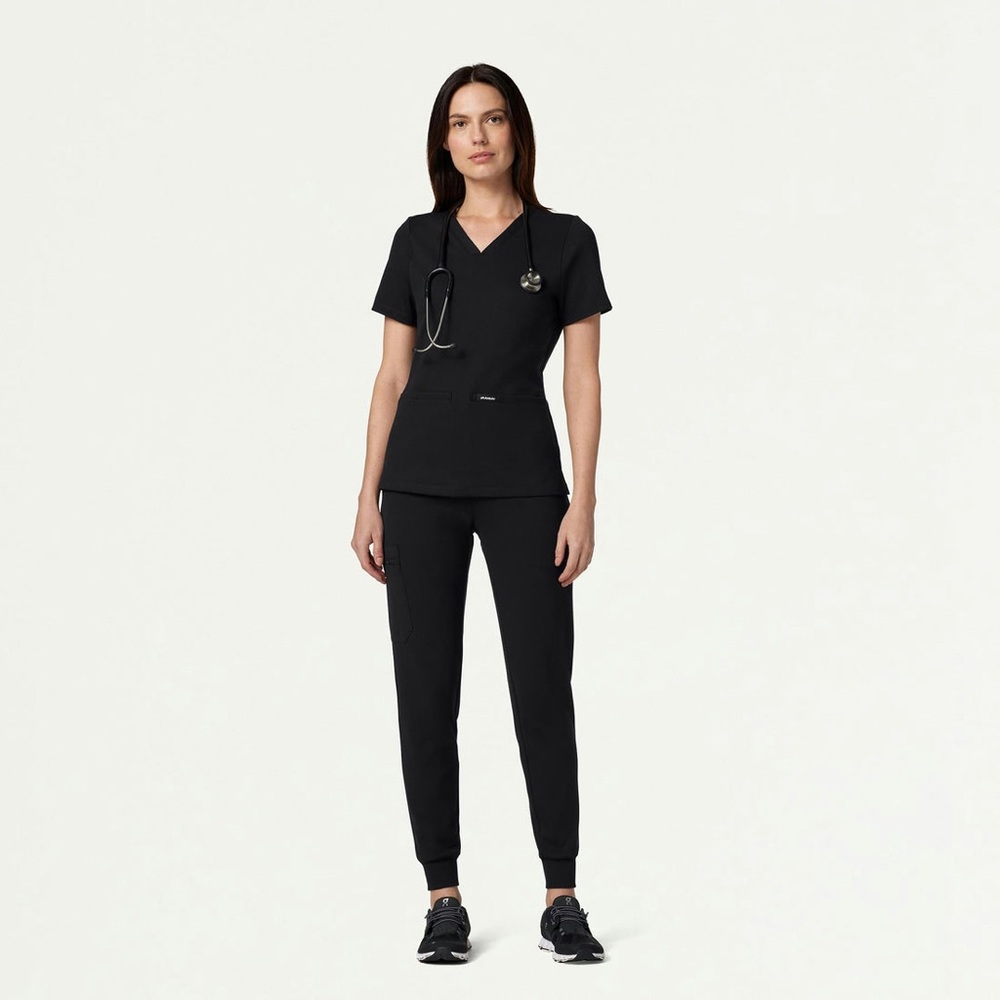 Jaanuu Black Women's Scrub Pants